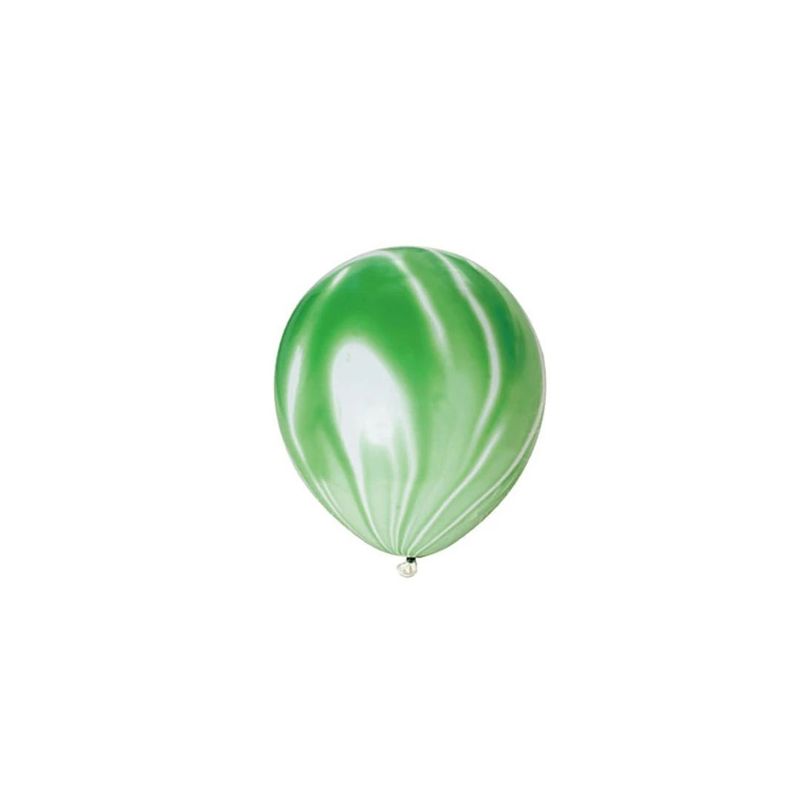 GENERICO - Globo De Látex Verde Agata 4pcs 23cm