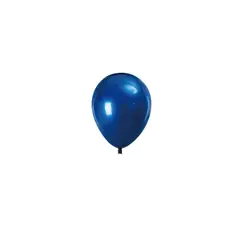 GENERICO - Globo Doble Capa 3pcs 23cm Azul y Morado