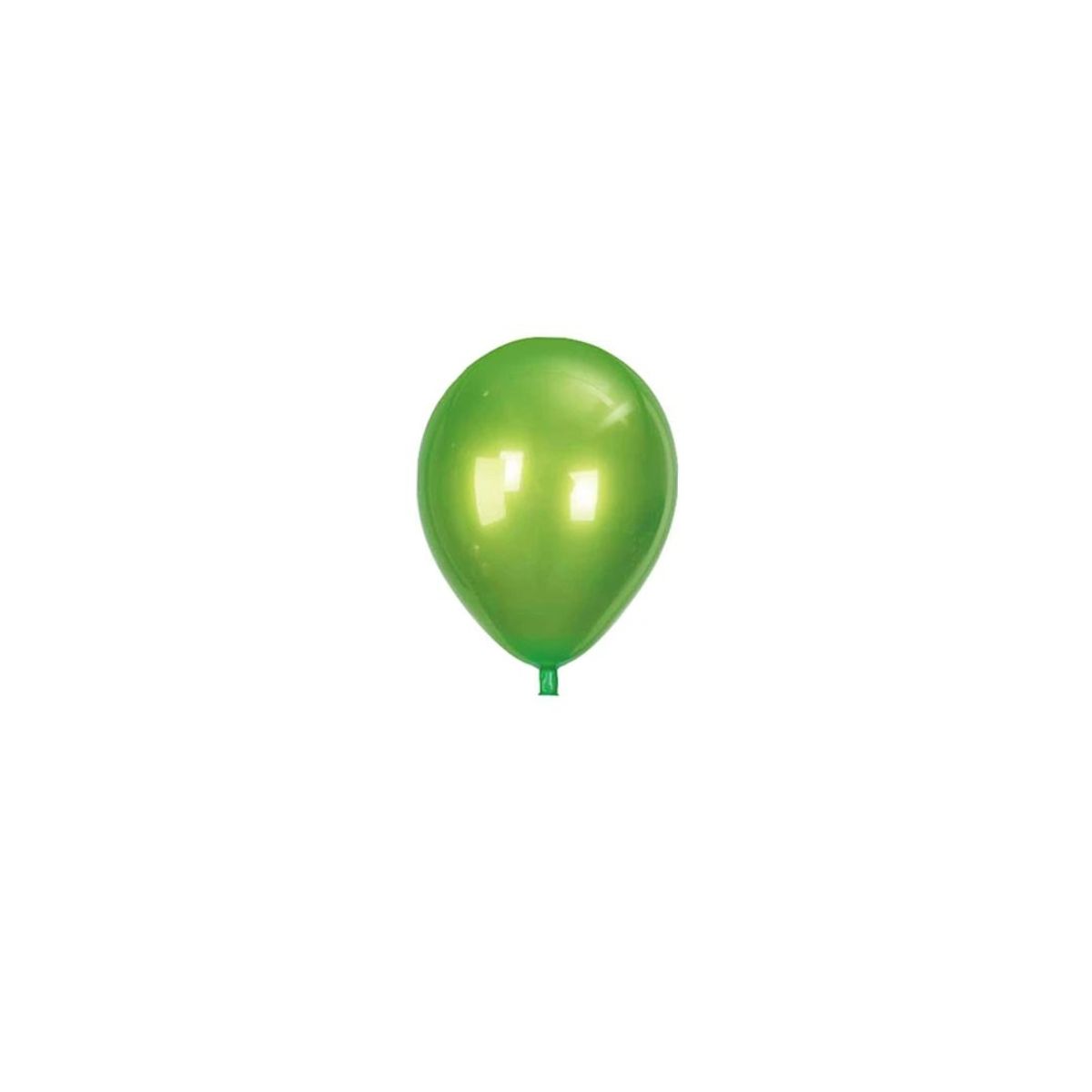 GENERICO - Globo Doble Capa 3pcs 23cm Verde y Oro Rosa