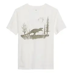 GAP - Polera Gráfica Dinosaurios Blanco