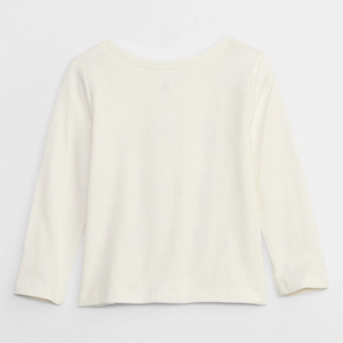 GAP - Polera Gráfica Manga Corta Crema