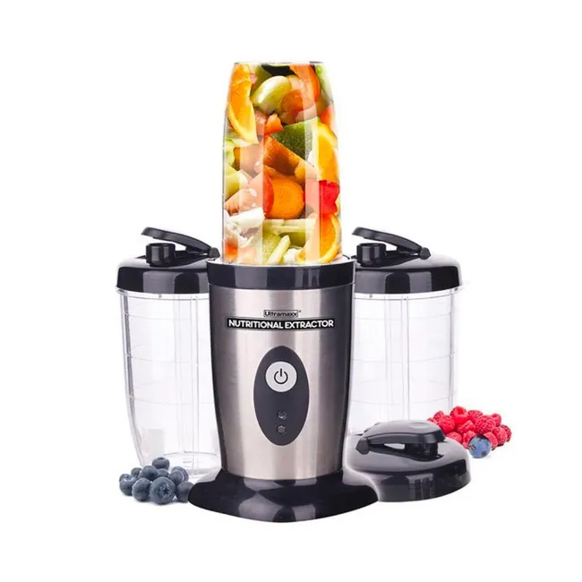 A3D - Kit Licuadora Portátil de Jugo Ultramaxx Nutritional mas 2 Vasos