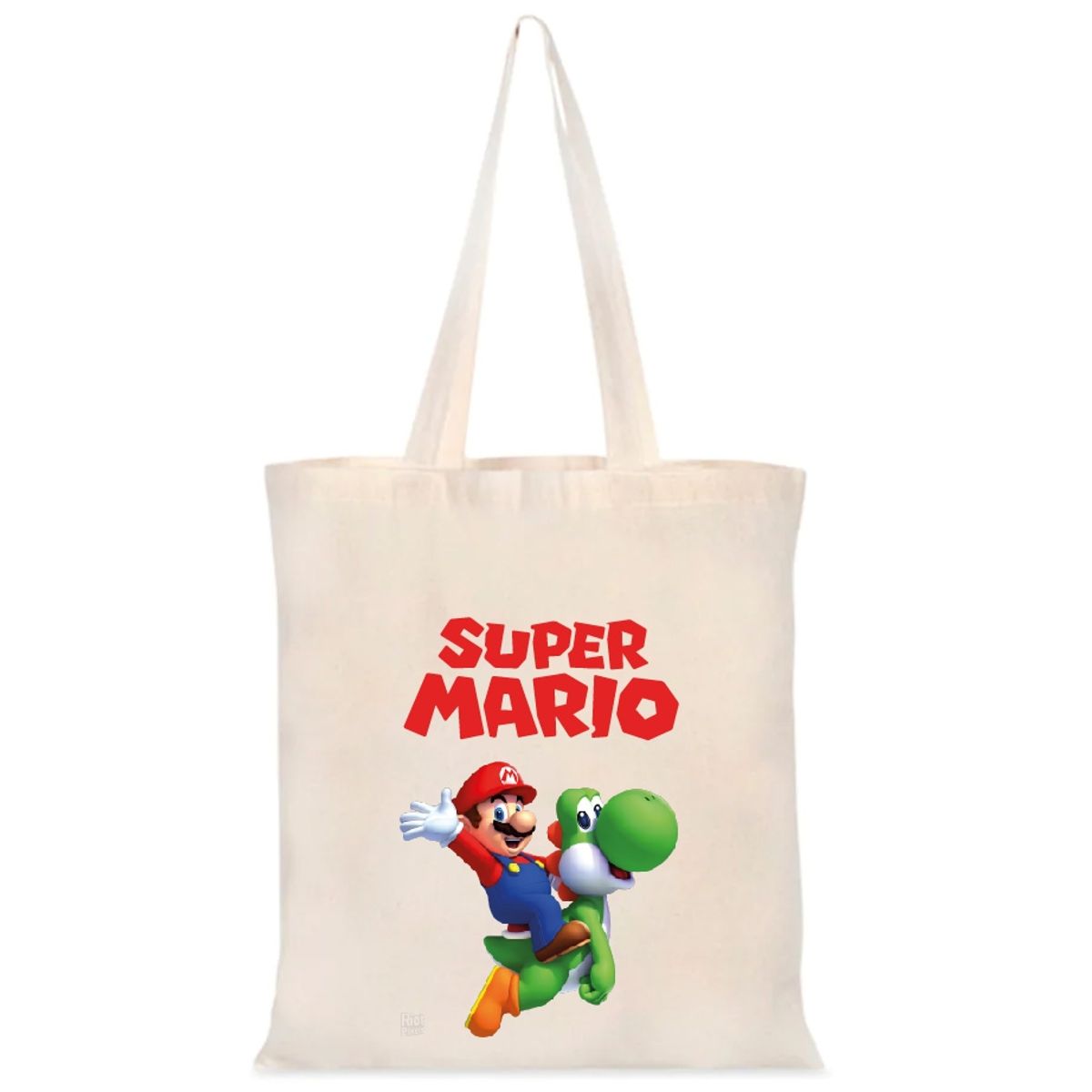 GENERICO - Bolso Totebag Mario Bros, Video Juego, Supermario 35 X 40 Cm