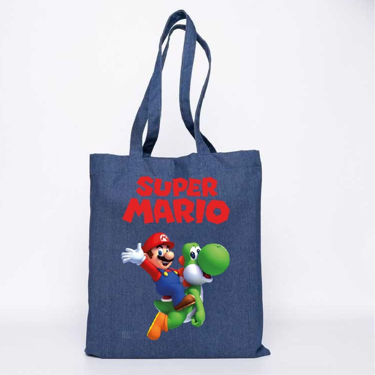 GENERICO - Bolso Totebag Mario Bros, Video Juego, Supermario 35 X 40 Cm