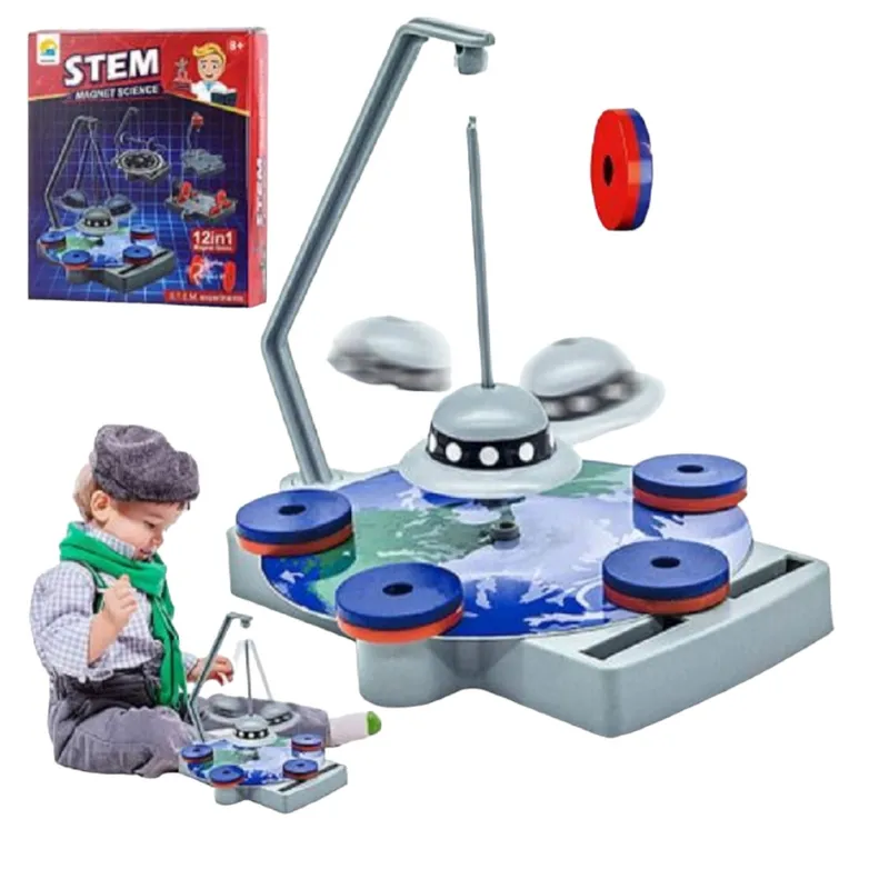 INVENCIBLE - KIT STEM CIENCIA MAGNETICA PARA NIÑOS  AL90