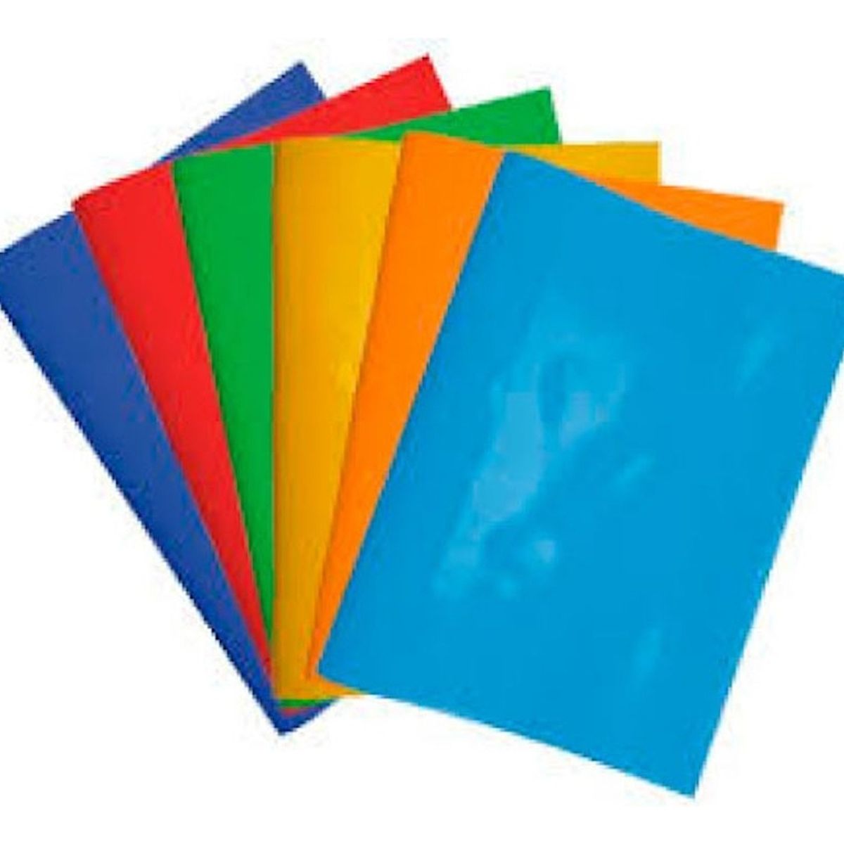 GENERICO - Forros Para Cuadernos College Pack 10 Colores Surtidos