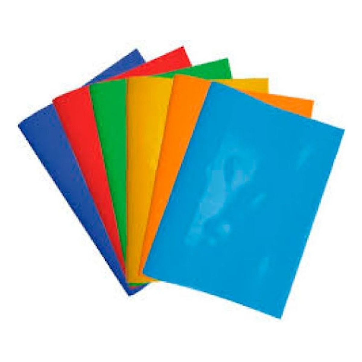 GENERICO - Forros Para Cuadernos College Pack 10 Colores Surtidos