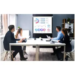 MALIK - Telon Mural 1.80mx1.80m 1:1 100 pulg. para Epson 11832CD