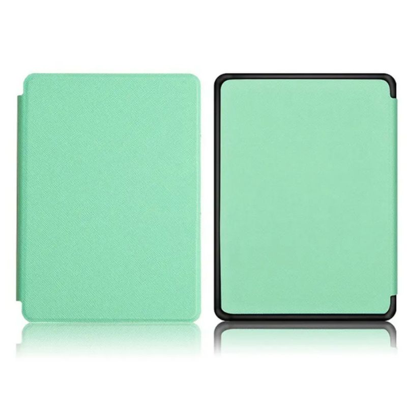 GENERICO - Funda Verde Agua Protectora Microfibra Kindle All New 2019