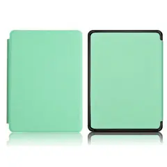 GENERICO - Funda Verde Agua Protectora Microfibra Kindle All New 2019