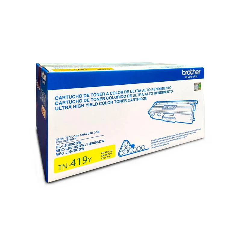 BROTHER - Toner Brother TN-419 Amarillo Original L8360 L8610 L8900 L9570