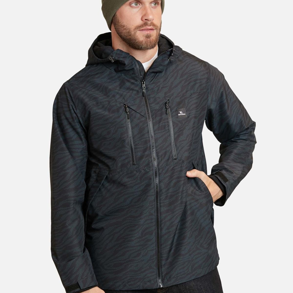 RIP CURL - Casaca Cortaviento Windbreaker Wild Multicolor Hombre Rip Curl