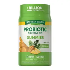 NATURE'S TRUTH - Gomitas de Probióticos - 50 Gomitas Veganas