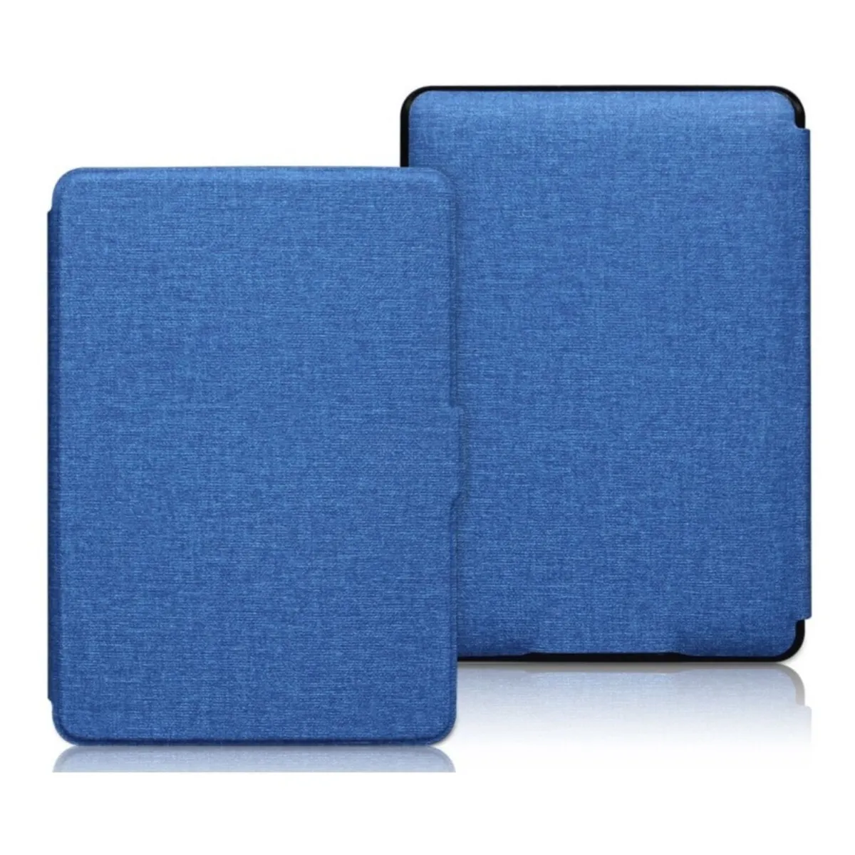 GENERICO - Funda Azul Premium Microfibra + Lamina Kindle 2022 6.0 11va Gen