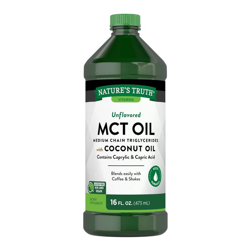 NATURE'S TRUTH - MCT Oil Líquido 14 G – 473 Ml