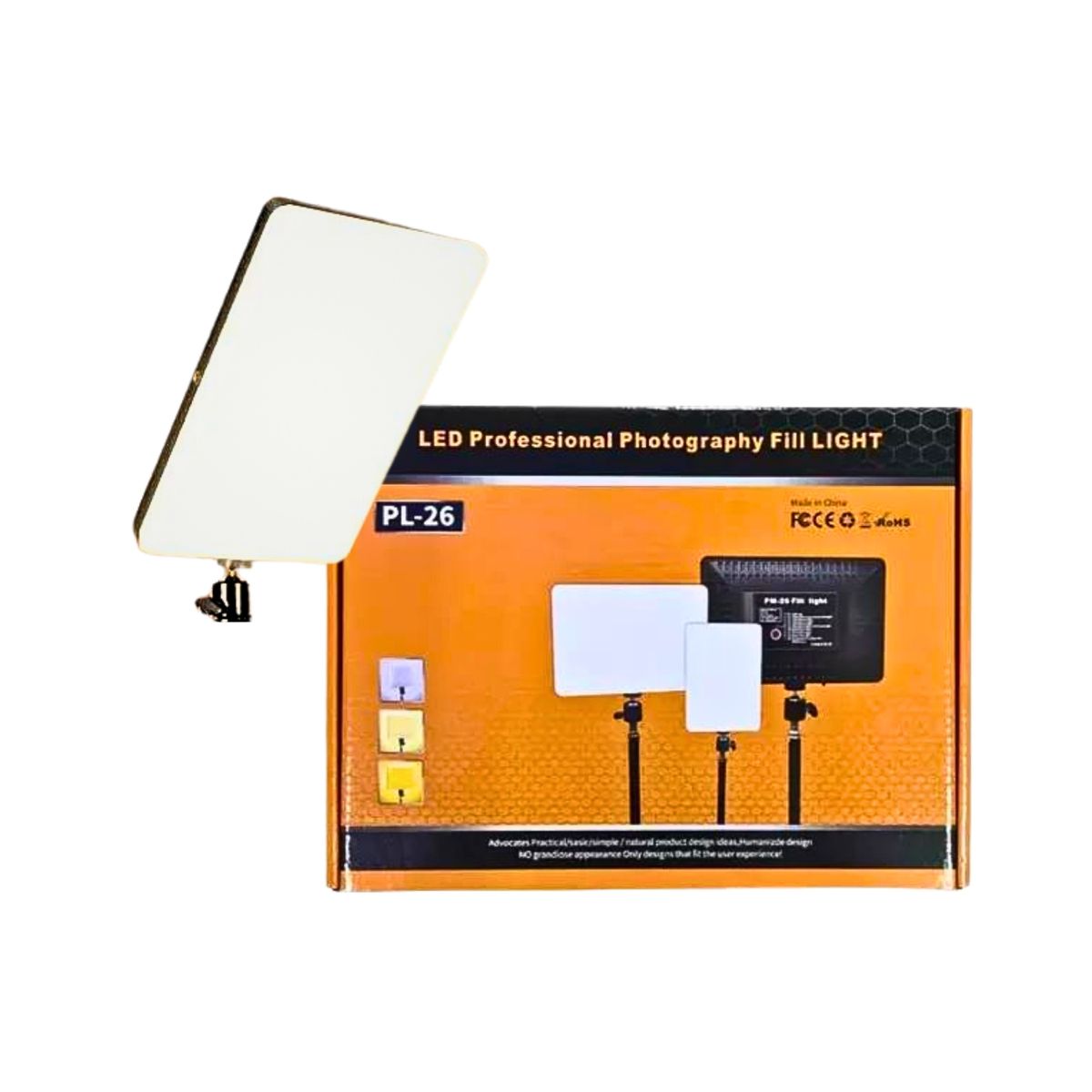 GENERICO - Lámpara Reflectora Profesional Led Fotografía Luz Relleno