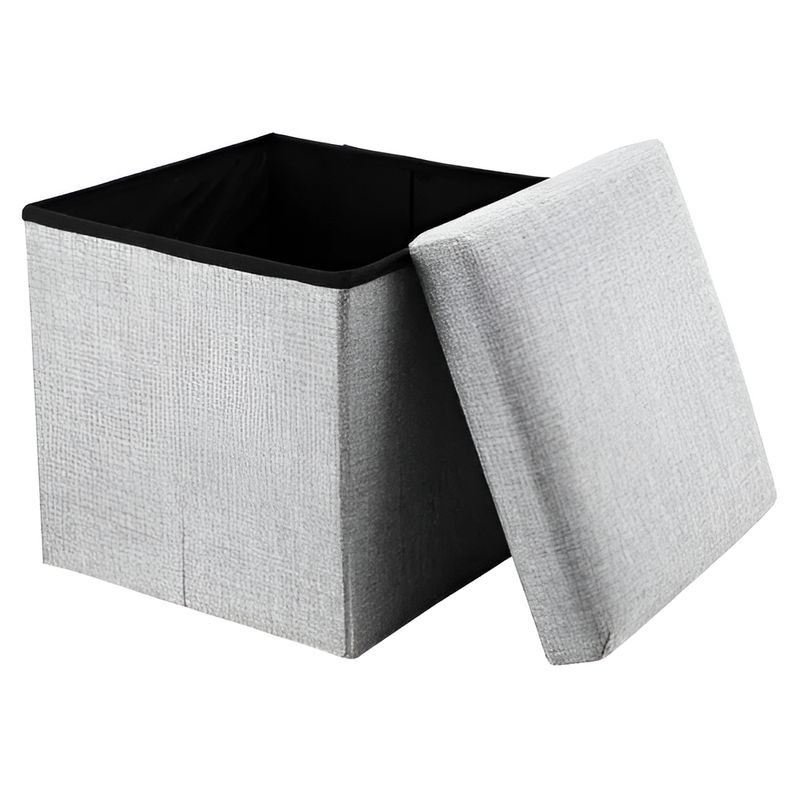 CRUSEC - Puff Silla Cubo Organizador Plegable 30X30 Cm