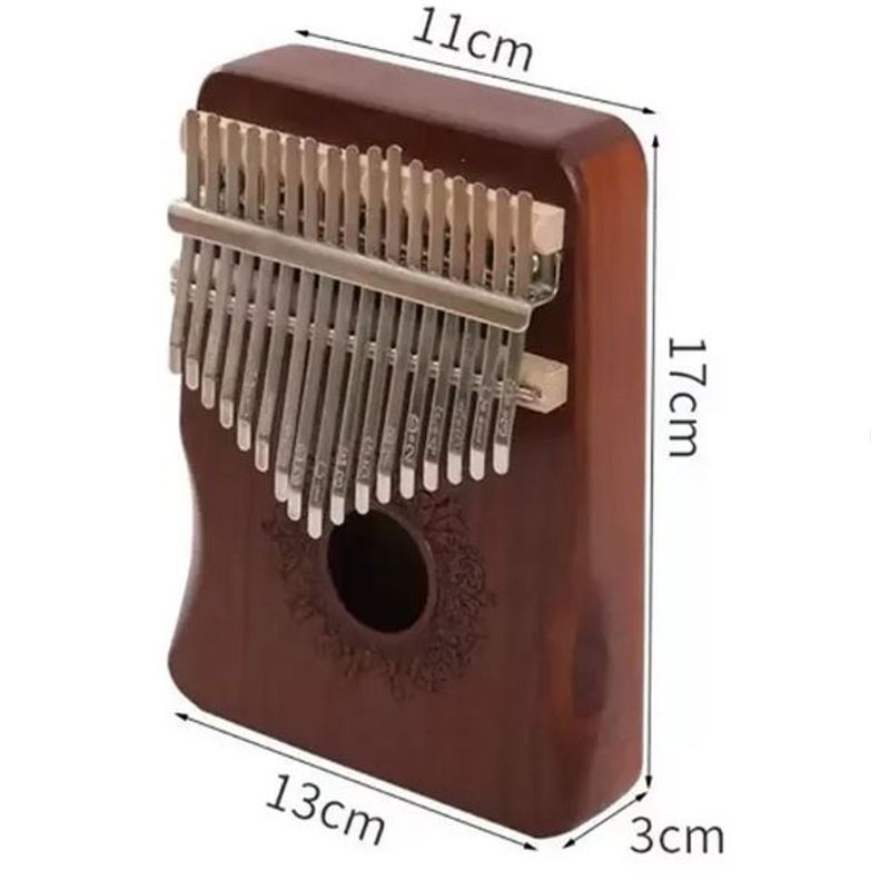 GENERICO - Piano Africano 17 Teclas Kalimba.