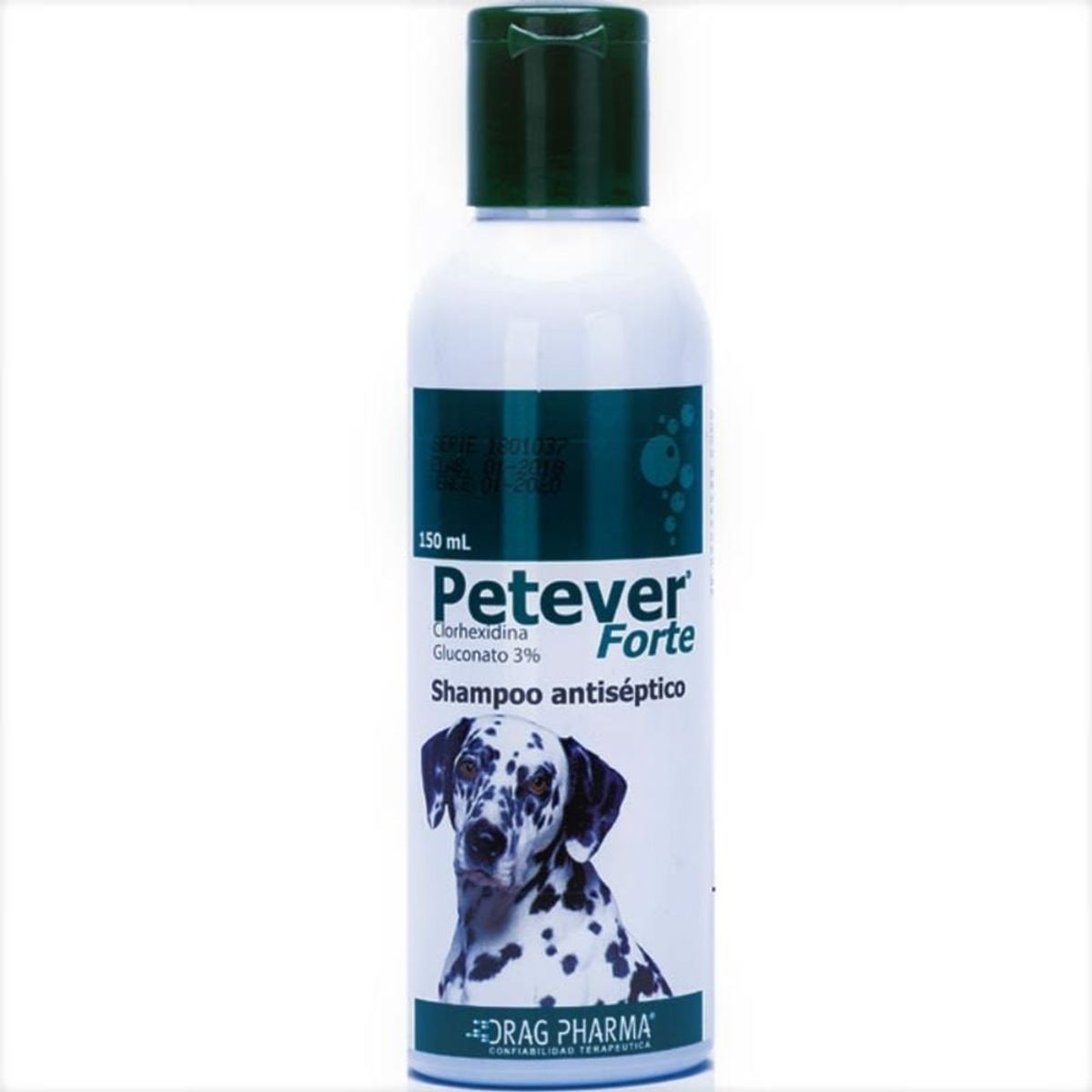 DRAG PHARMA - Petever Forte Shampoo para perros Drag Pharma 150 ml