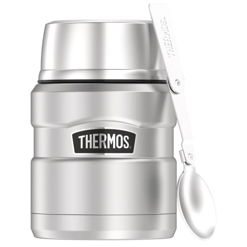 THERMOS - Termo Comida 470ml King Acero Inoxidable Plata
