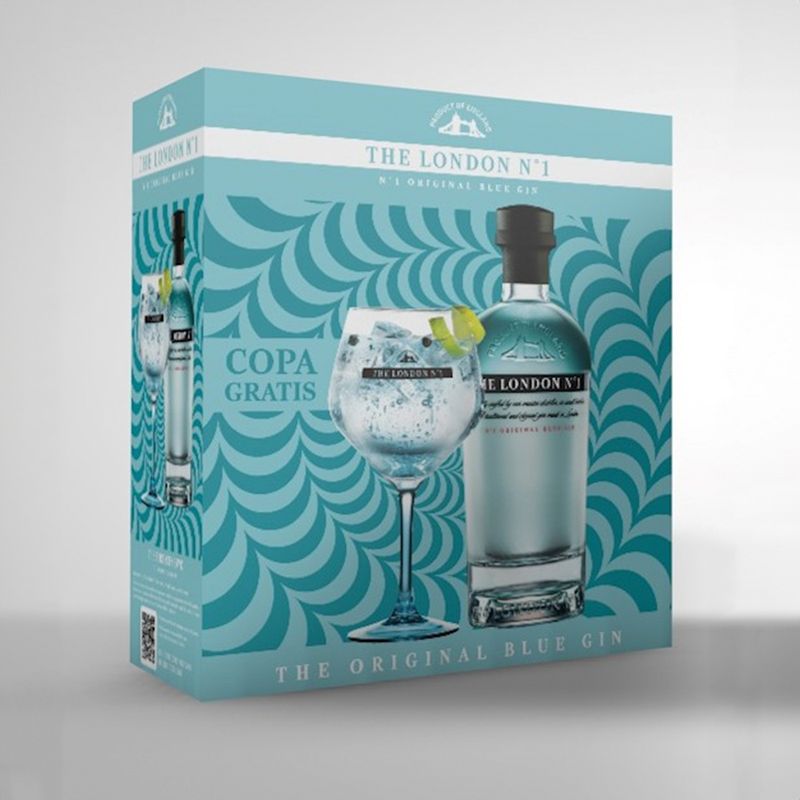 LONDON 1 - Pack Gin The London Nº1 47º 700cc + Copa