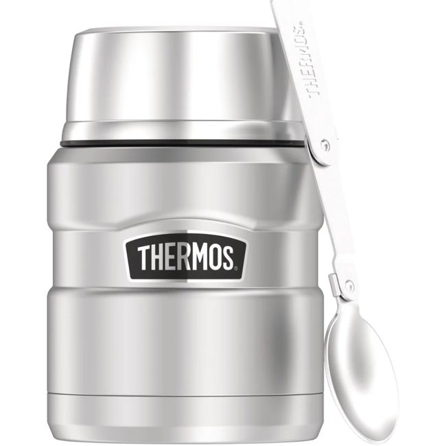 THERMOS - Termo Comida 470ml King Acero Inoxidable Plata