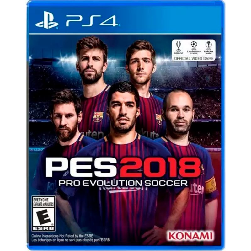 PLAYSTATION - Pro Evolution Soccer PES 2018 Ps4 Físico