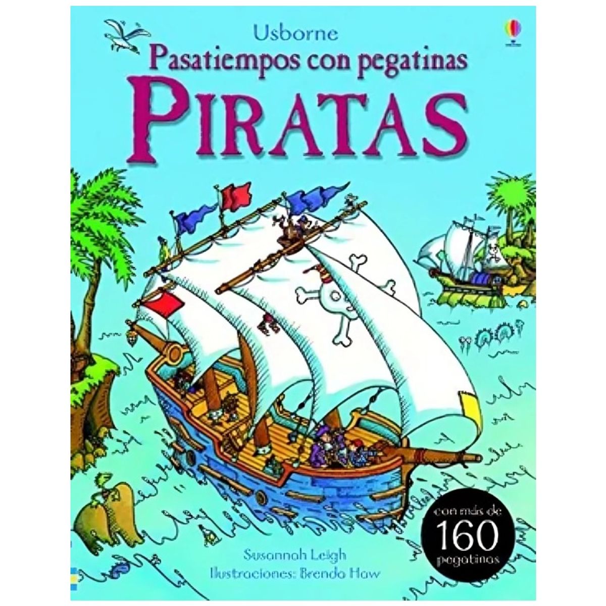TOP10BOOKS - LIBRO Piratas - Pasatiempos Con Pegatinas - Piratas - Pasatiempos Con Pegatinas