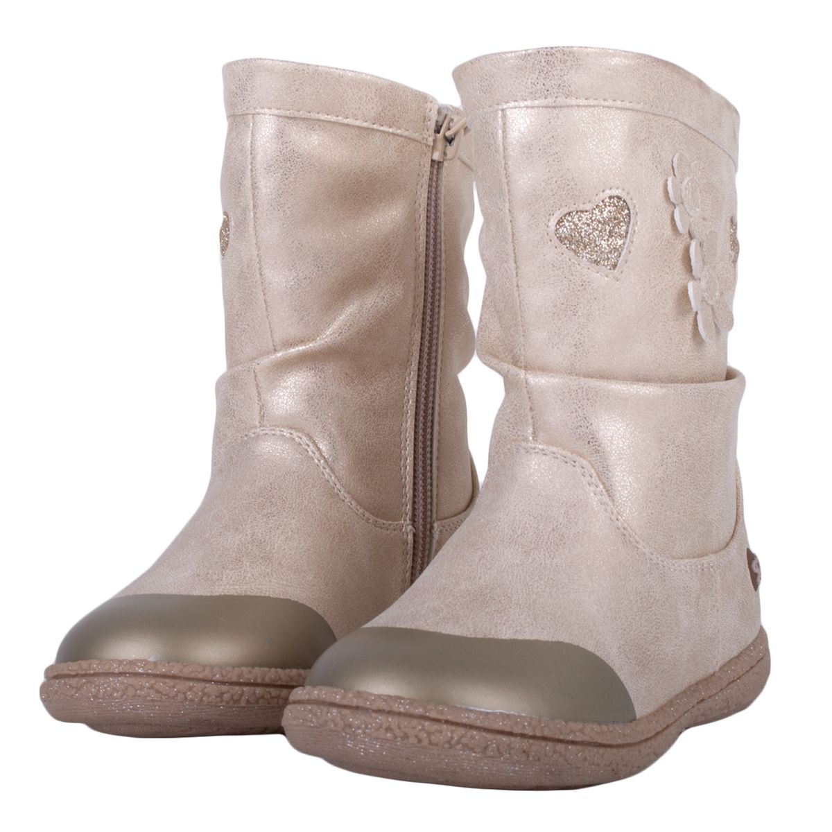 PILLIN - Bota Bebe Niña Dorado Pillin PILLIN