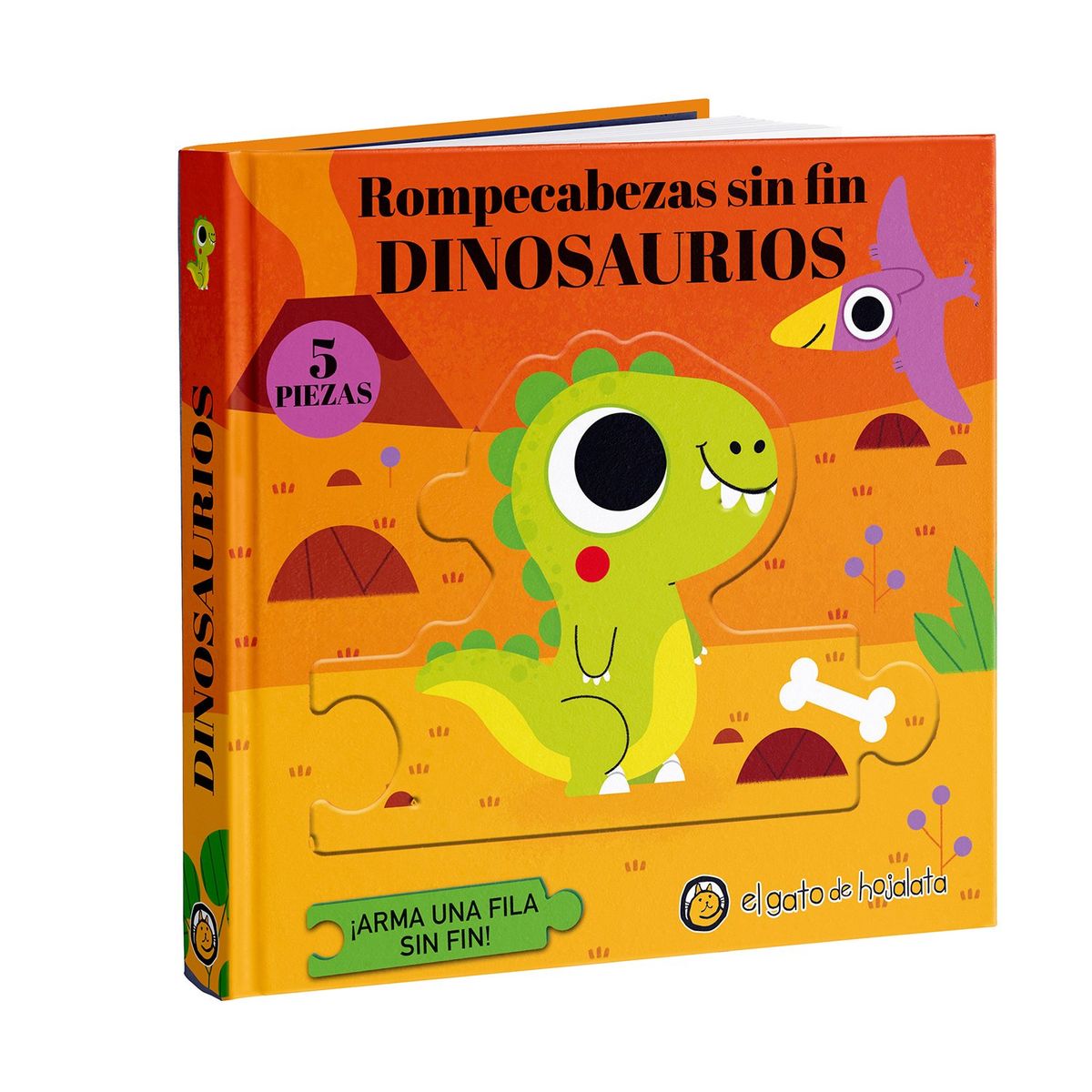 EDITORIAL GUADAL - LIBRO Rompecabezas Sin Fin: Dinosaurios
