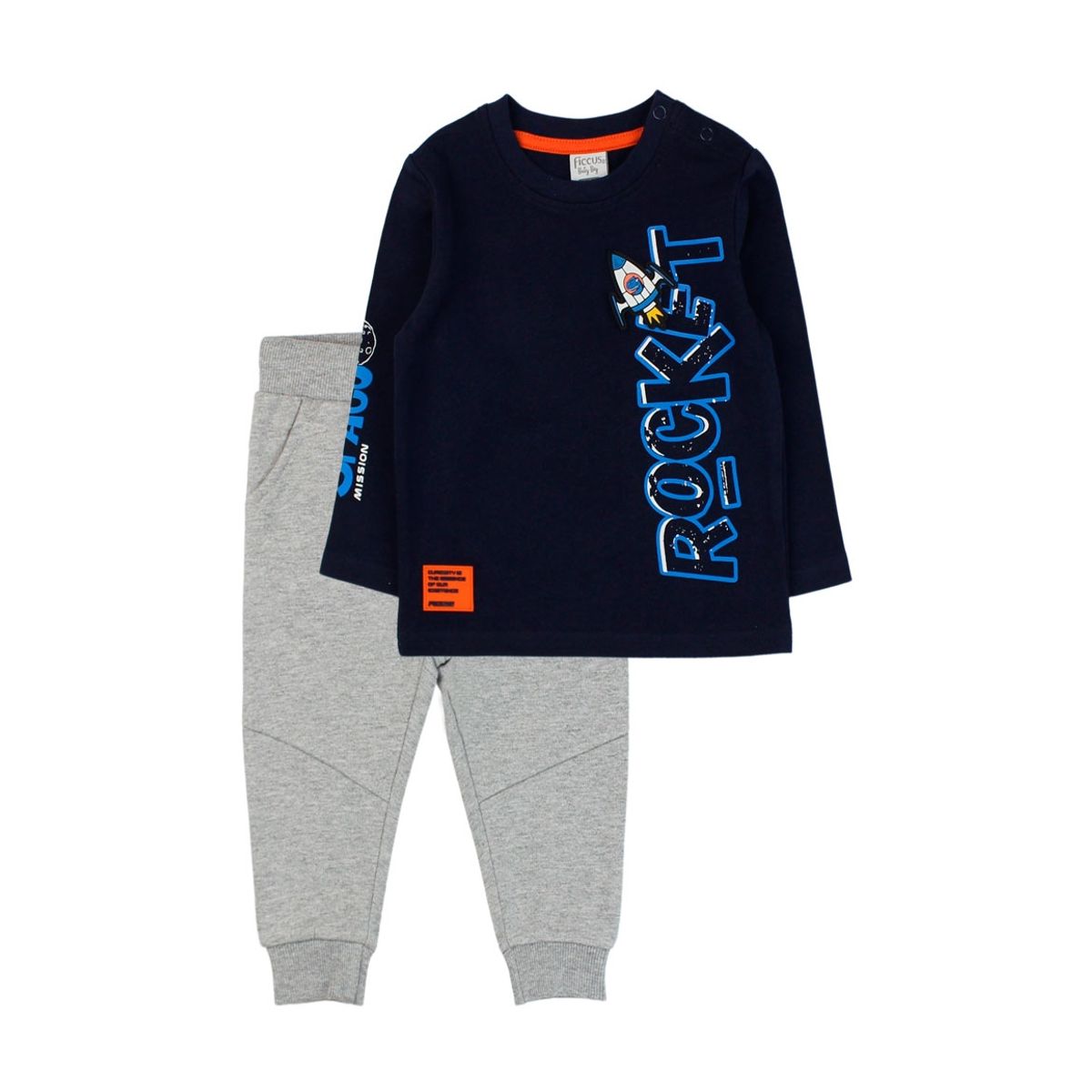 FICCUS - Conjunto Bebé Niño Cosmic Azul