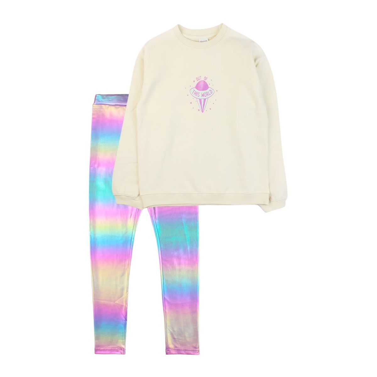 FICCUS - Conjunto Junior Niña Cosmic Beige