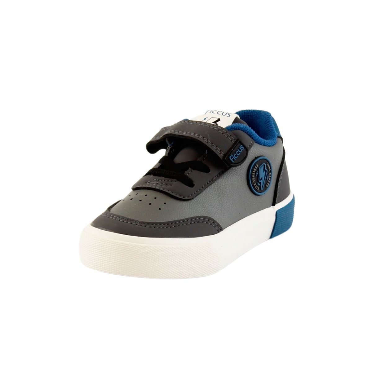 FICCUS - Zapatilla Kids Niño Andante Gris Oscuro