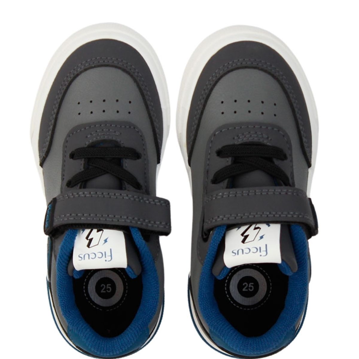 FICCUS - Zapatilla Kids Niño Andante Gris Oscuro