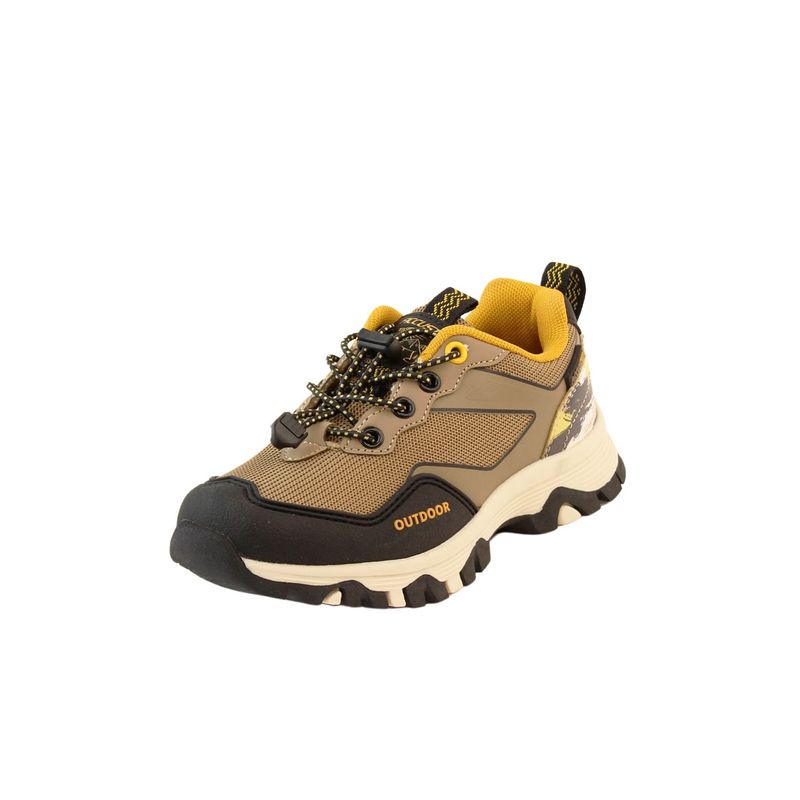 FICCUS - Zapatilla Outdoor Junior Niño Ficcus Tex Café