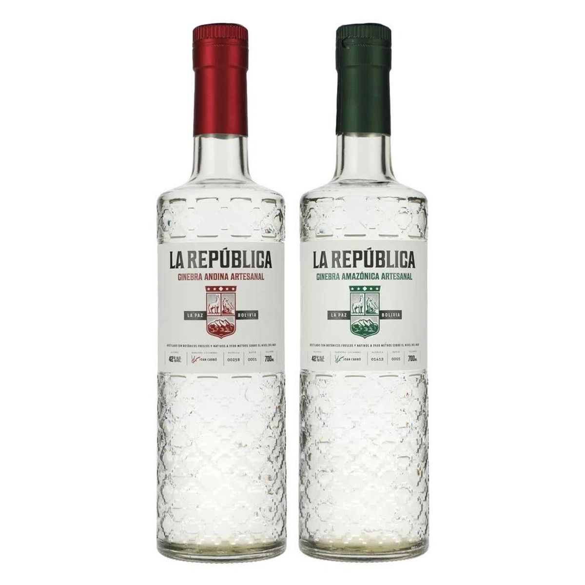 GENERICO - Gin La Republica Andina + Gin La Republica Amazonica
