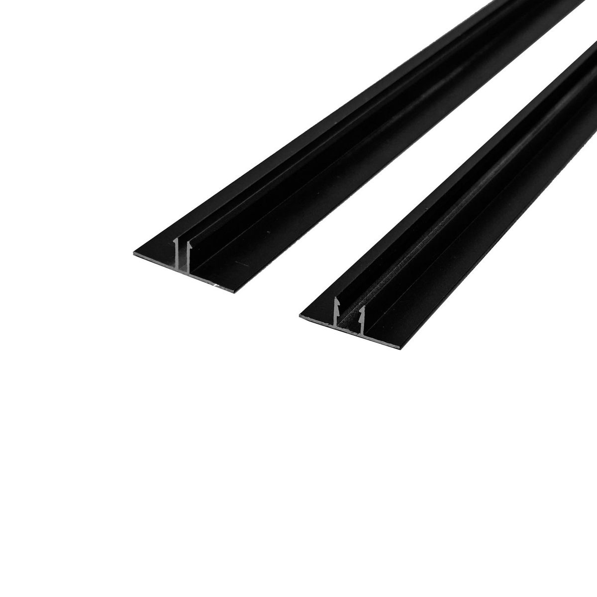 NOTWOOD - Perfil H Negro - Revestimiento Metálico Exterior - 4 Uds