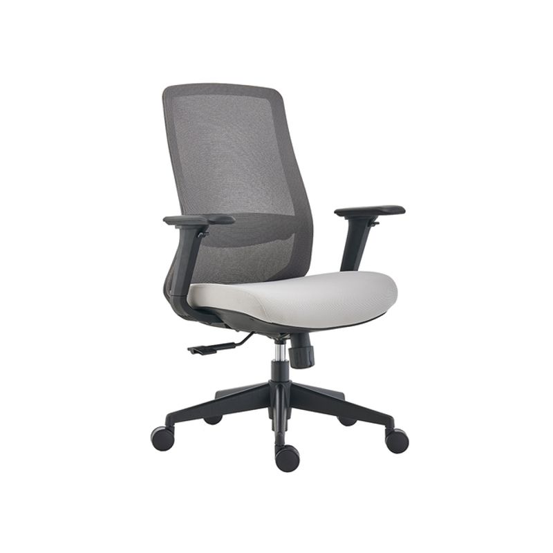 MUEBLES SUR - Silla de Oficina Houston Negra Gris