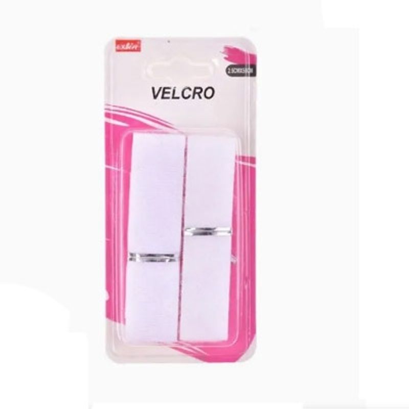GENERICO - Velcro Blanco 25cm Ropa