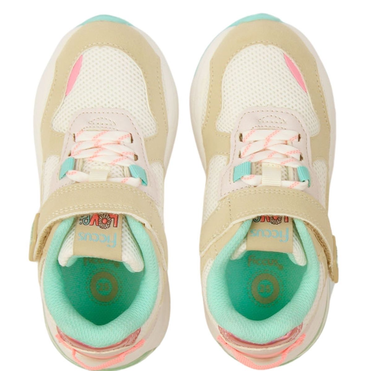 FICCUS - Zapatilla Sport Kids Niña Andante Blanco