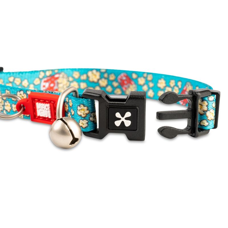 MAX & MOLLY - Collar Gato Smart Id 1-4kg Popcorn Max and Molly