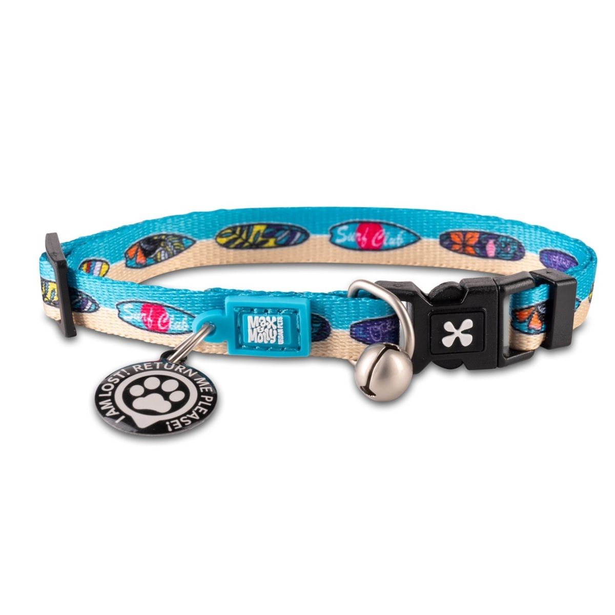 MAX & MOLLY - Collar Perro L Smart Id Aloha 25-40kg Max and Molly