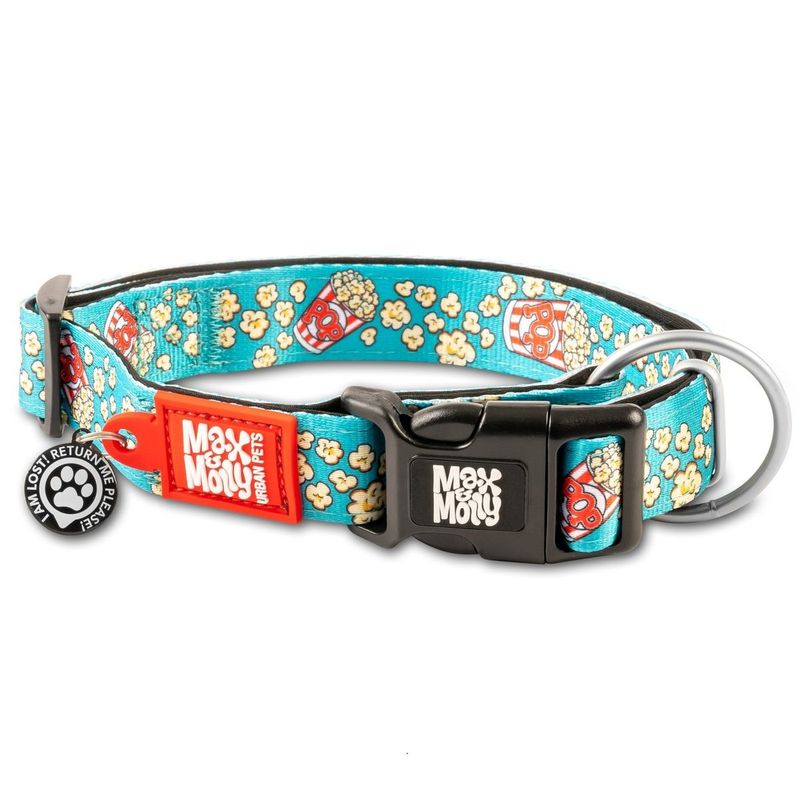MAX & MOLLY - Collar Perro L Smart Id Popcorn 25-40kg Max and Molly