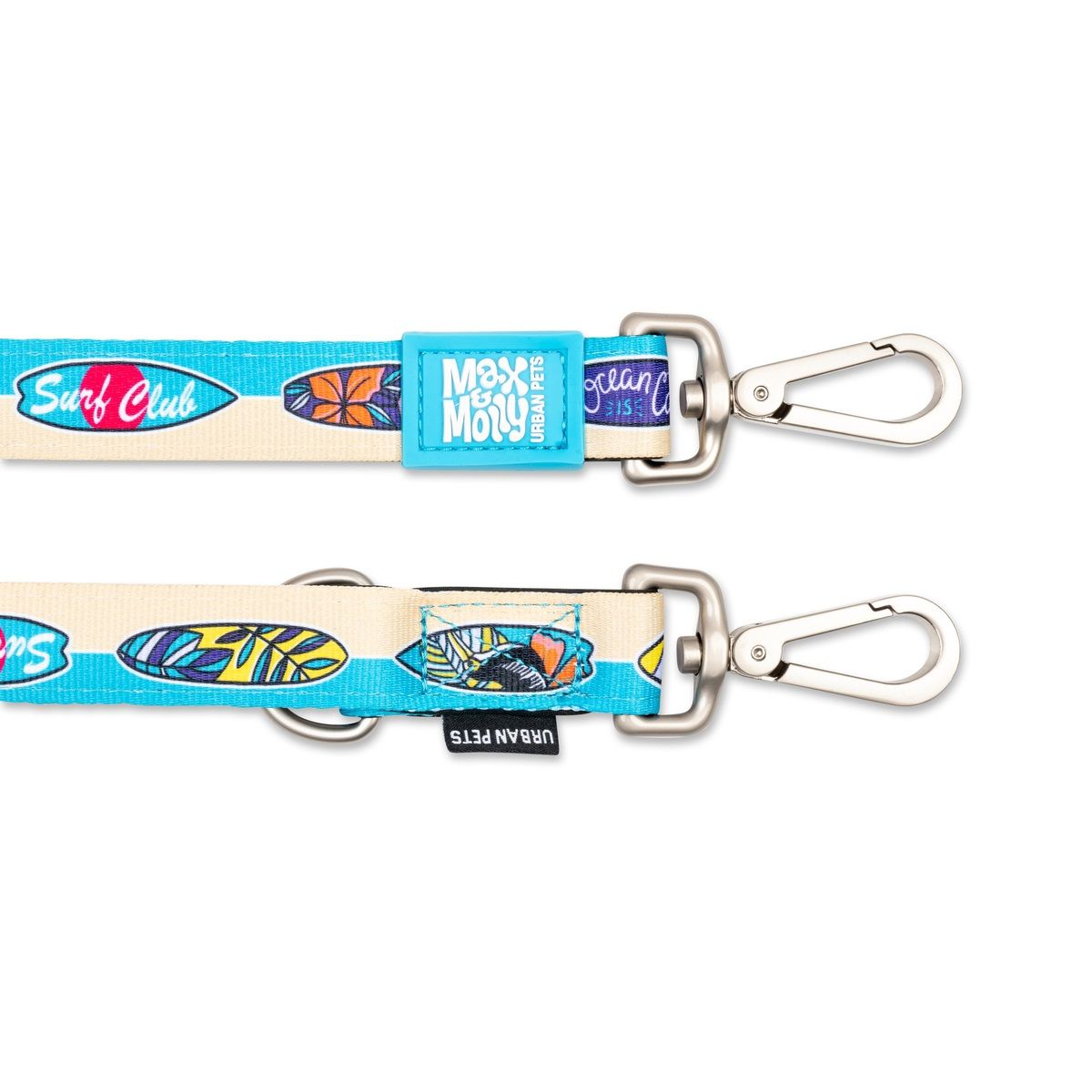 MAX & MOLLY - Correa Perro Multifuncional L Aloha 2,5cm 2mt Max and Molly