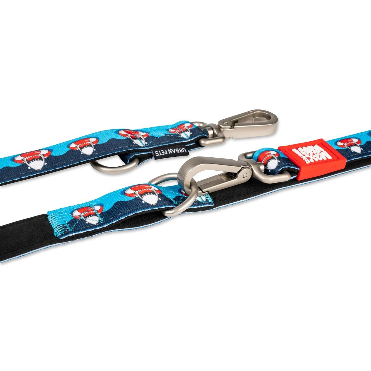 MAX & MOLLY - Correa Perro Multifunción L Shark 25cm 2mt Max and Molly