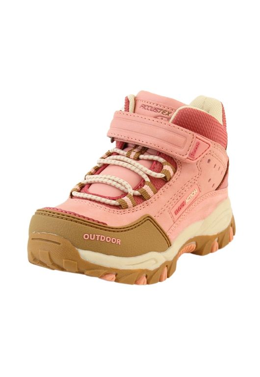 Zapatilla Outdoor Kids Niña Tex Rosa