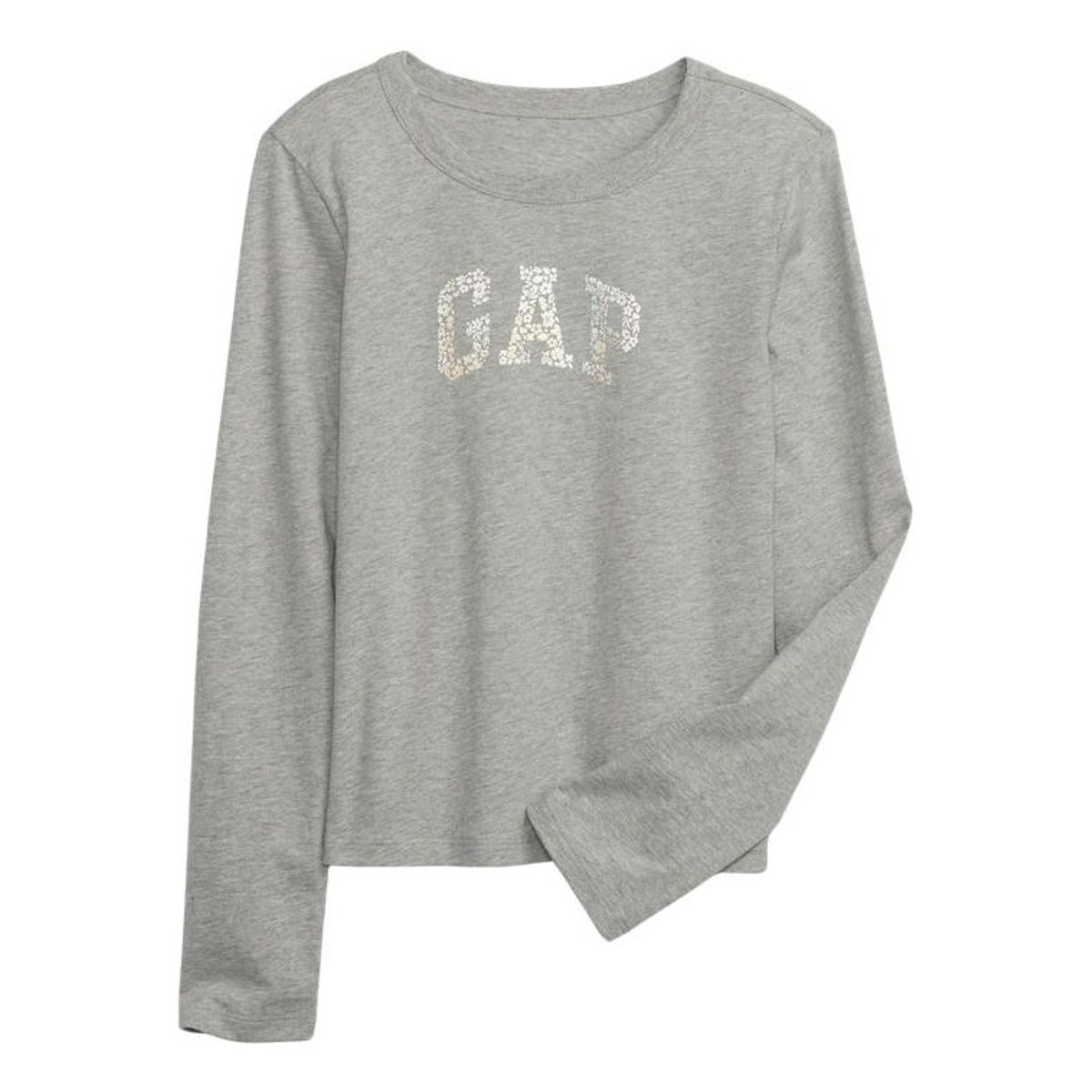 GAP - Polera Logo Manga Larga Gris GAP