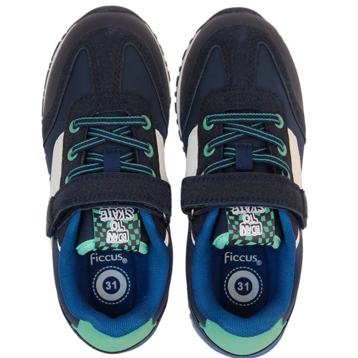 FICCUS - Zapatilla Sport Junior Niño W24 Azul