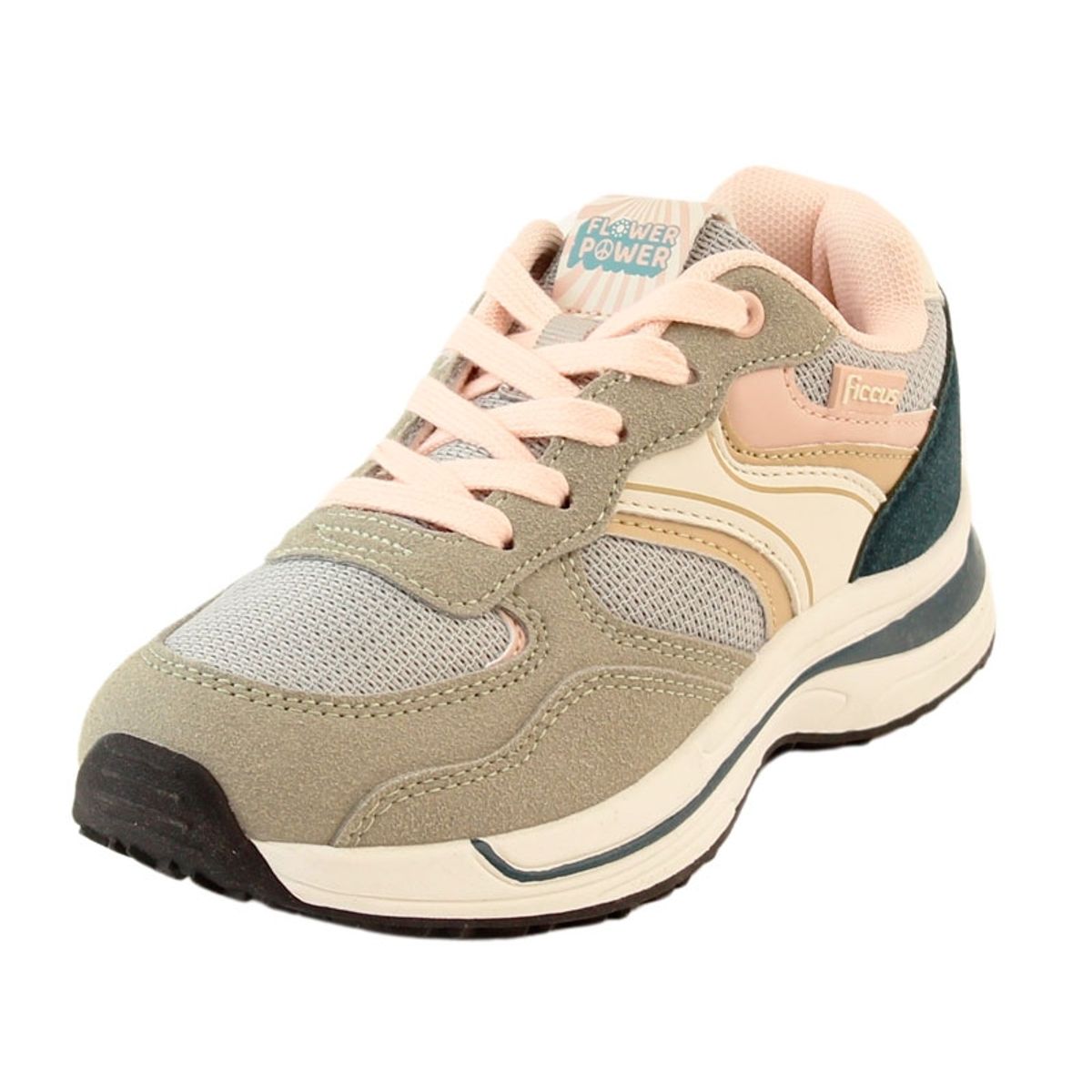 FICCUS - Zapatilla Sport Junior Niña W24 Gris