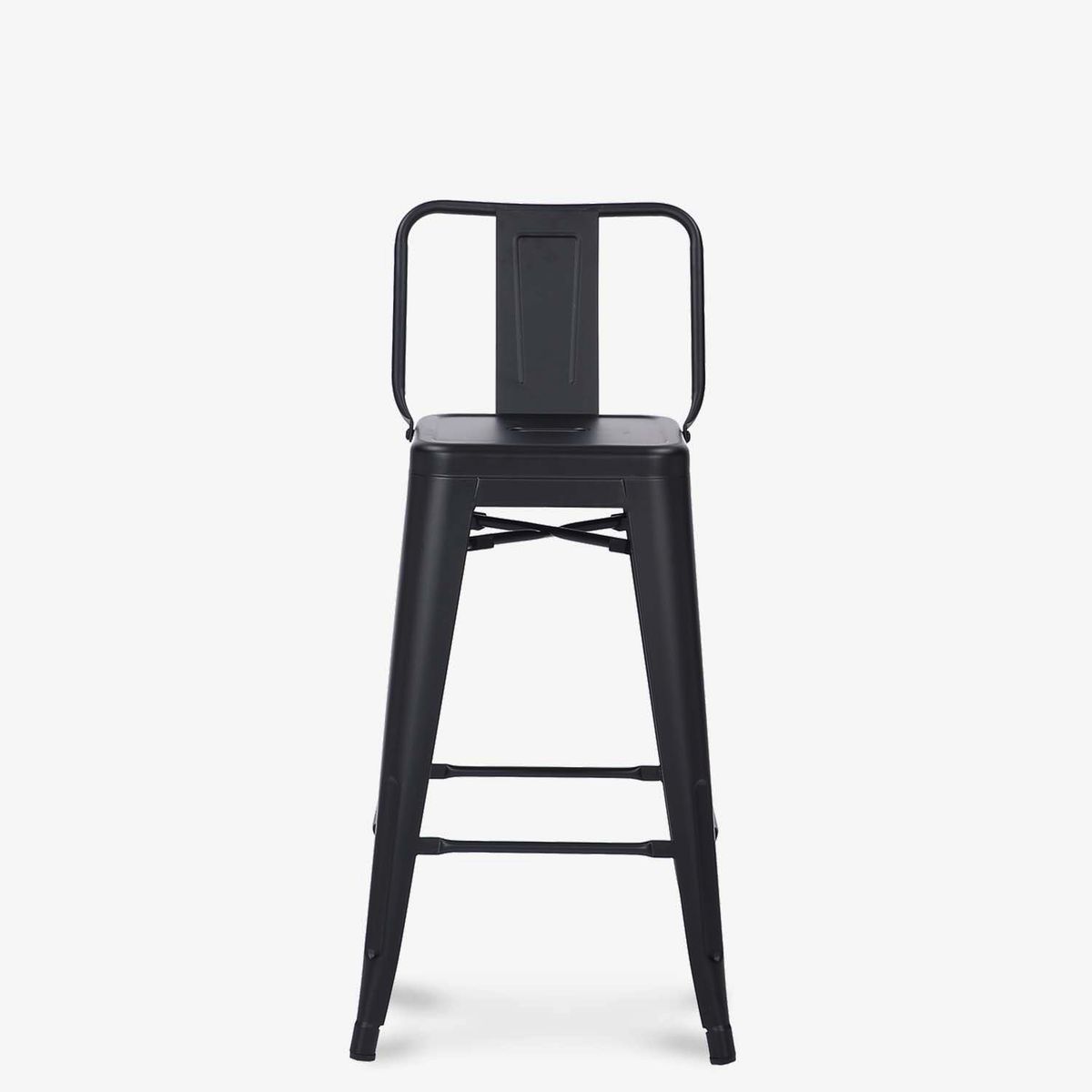 FORM DESIGN - Pack 4 Tolix Taburetes c/resp 67 Metal Negro Form